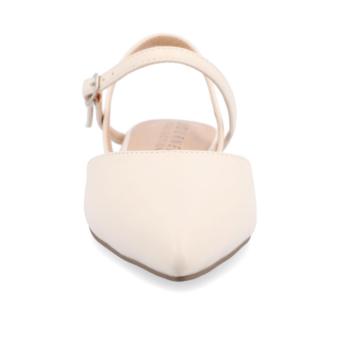 Journee MARTINE SLINGBACK FLATS IN COOL SHADES - Porcelain