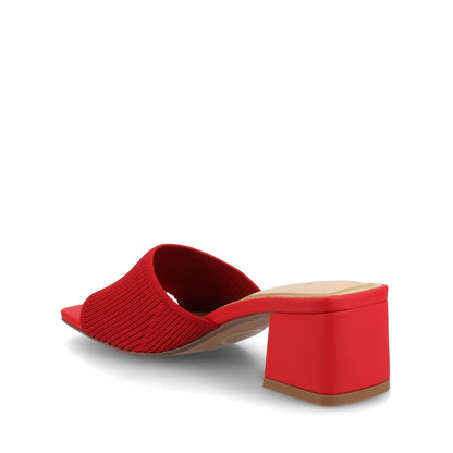 Journee SHILIN DRESS SANDALS - Red