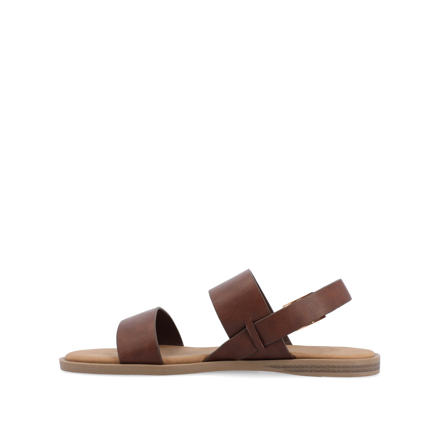 Journee LAVINE MULTI STRAP SANDALS IN STATEMENT - Brown