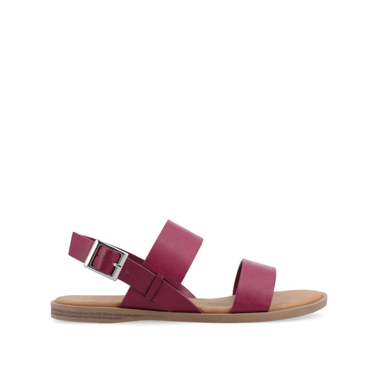 Journee LAVINE MULTI STRAP SANDALS IN STATEMENT - Raspberry