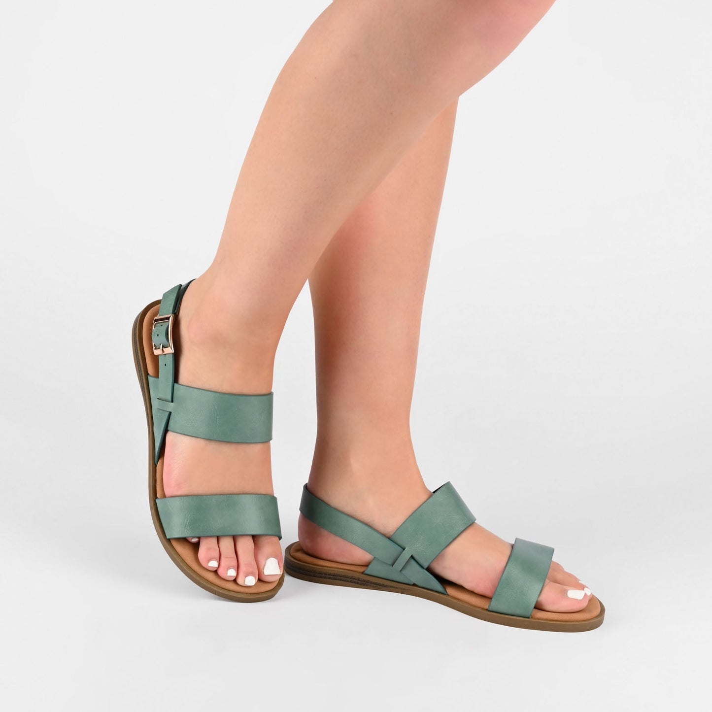 Journee LAVINE MULTI STRAP SANDALS IN STATEMENT - Raspberry