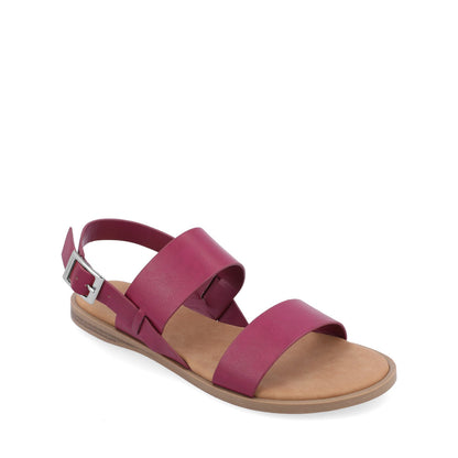 Journee LAVINE MULTI STRAP SANDALS IN STATEMENT - Raspberry