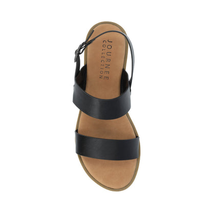 Journee Lavine Multi Strap Women's Sandals