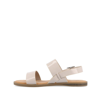 Journee LAVINE MULTI STRAP SANDALS IN STATEMENT - Beige
