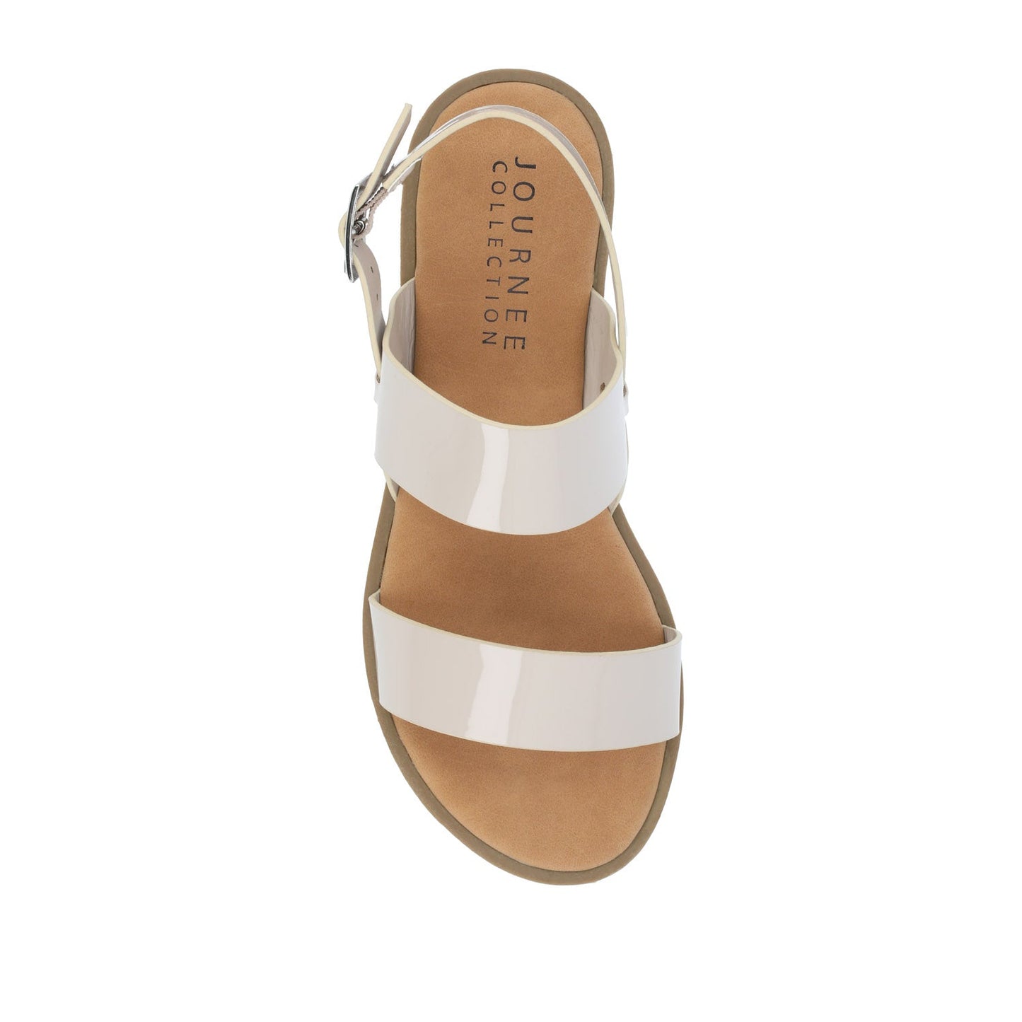 Journee LAVINE MULTI STRAP SANDALS IN STATEMENT - Beige