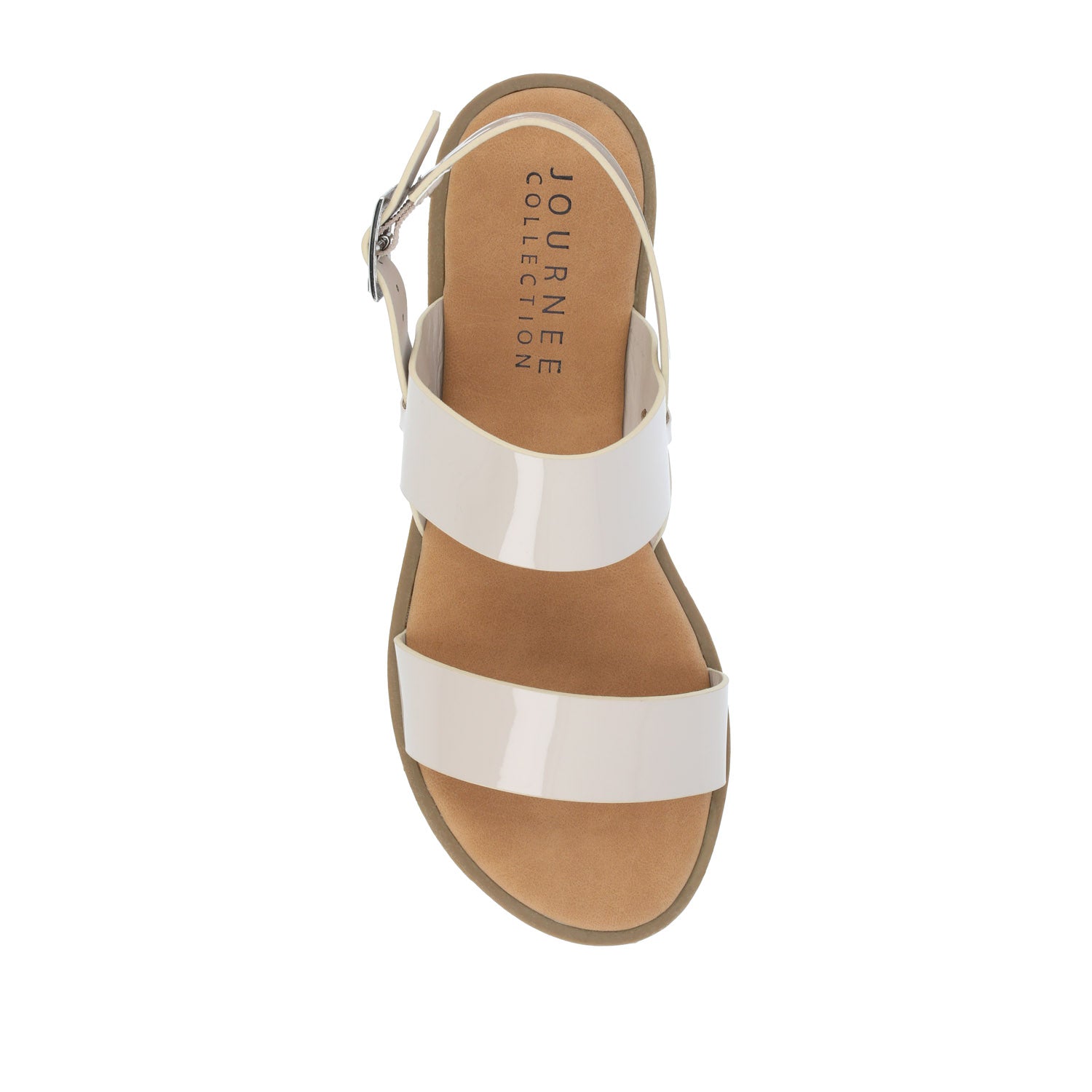 Journee LAVINE MULTI STRAP SANDALS IN STATEMENT - Beige