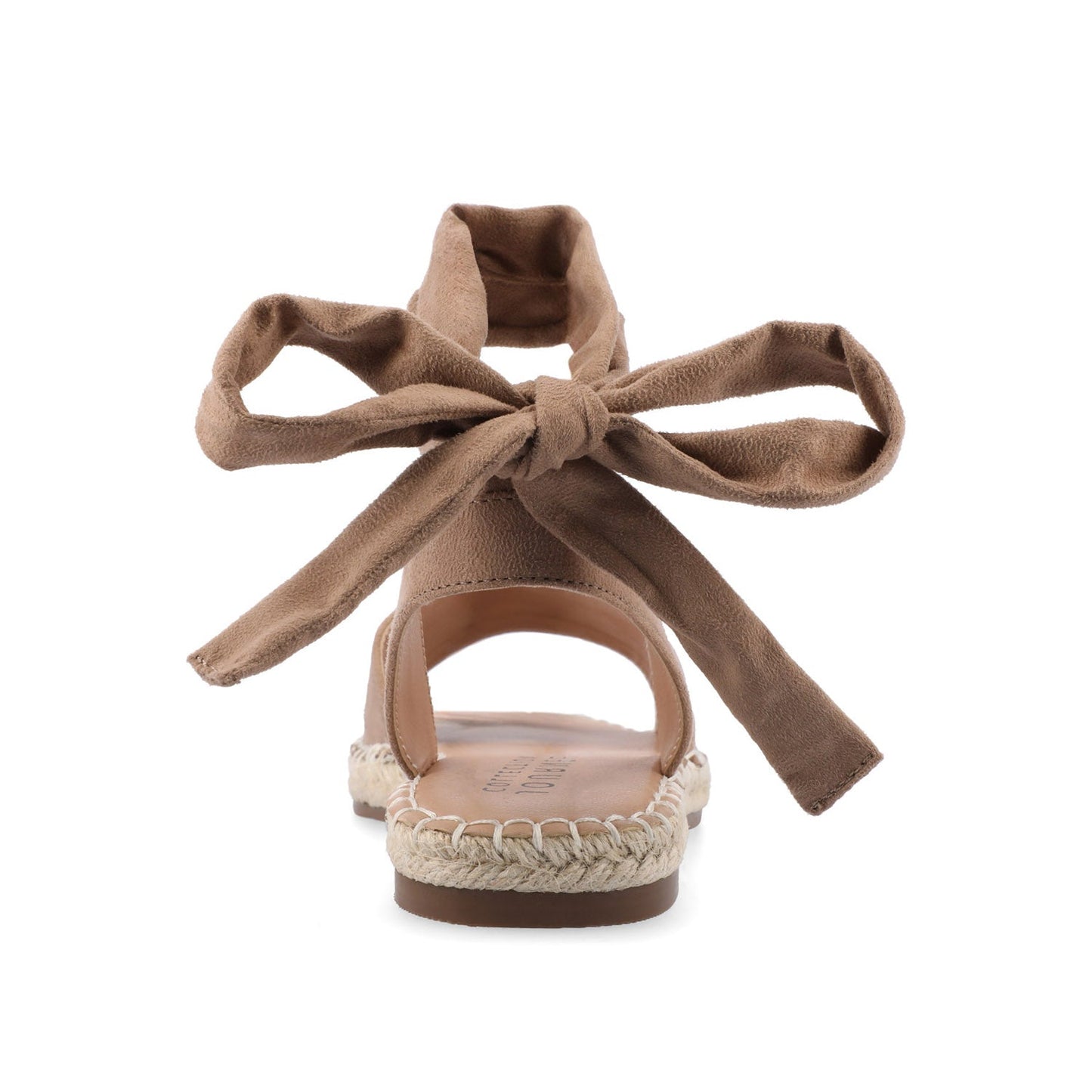 Journee EMELIE MULTI STRAP ESPADRILLE SANDALS - Tan