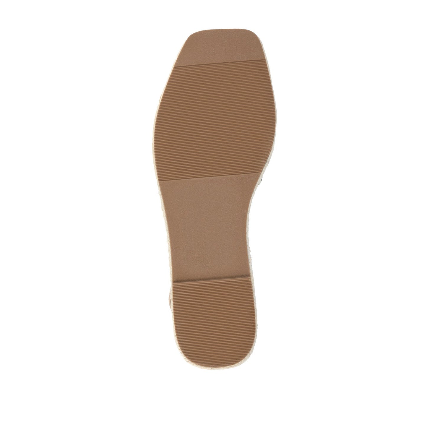 Journee EMELIE MULTI STRAP ESPADRILLE SANDALS - Tan