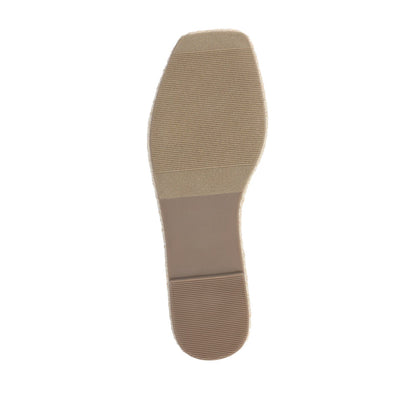 Journee EMELIE MULTI STRAP ESPADRILLE SANDALS - White