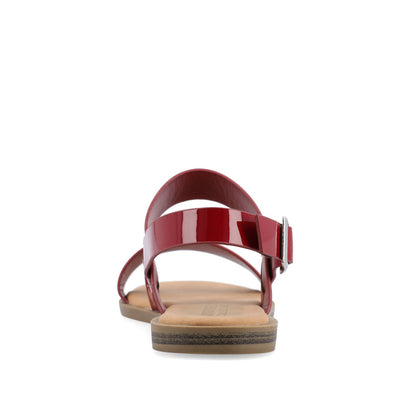 Journee LAVINE MULTI STRAP SANDALS IN STATEMENT - Red