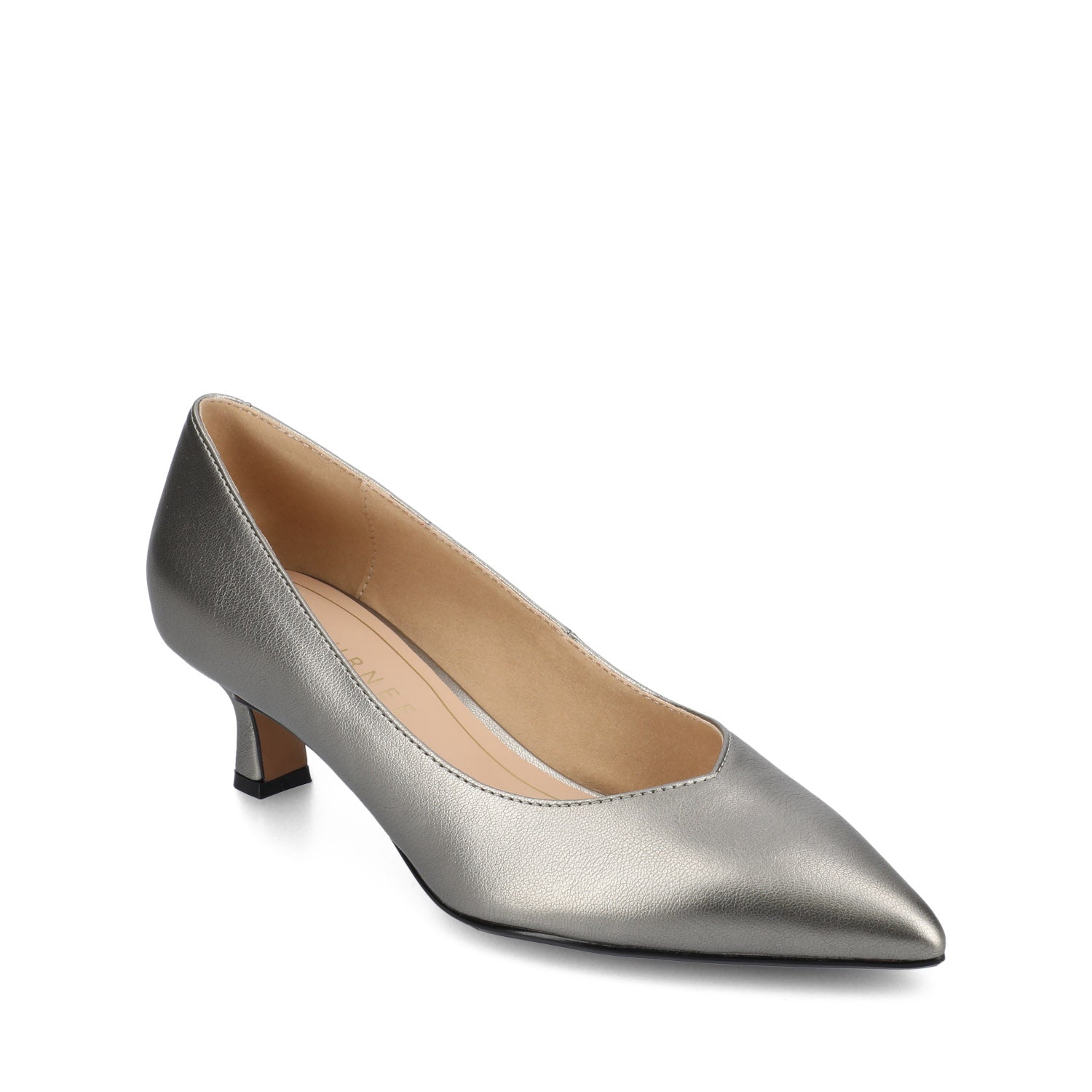 Journee PAMMIE STATEMENT KITTEN HEELS - Pewter