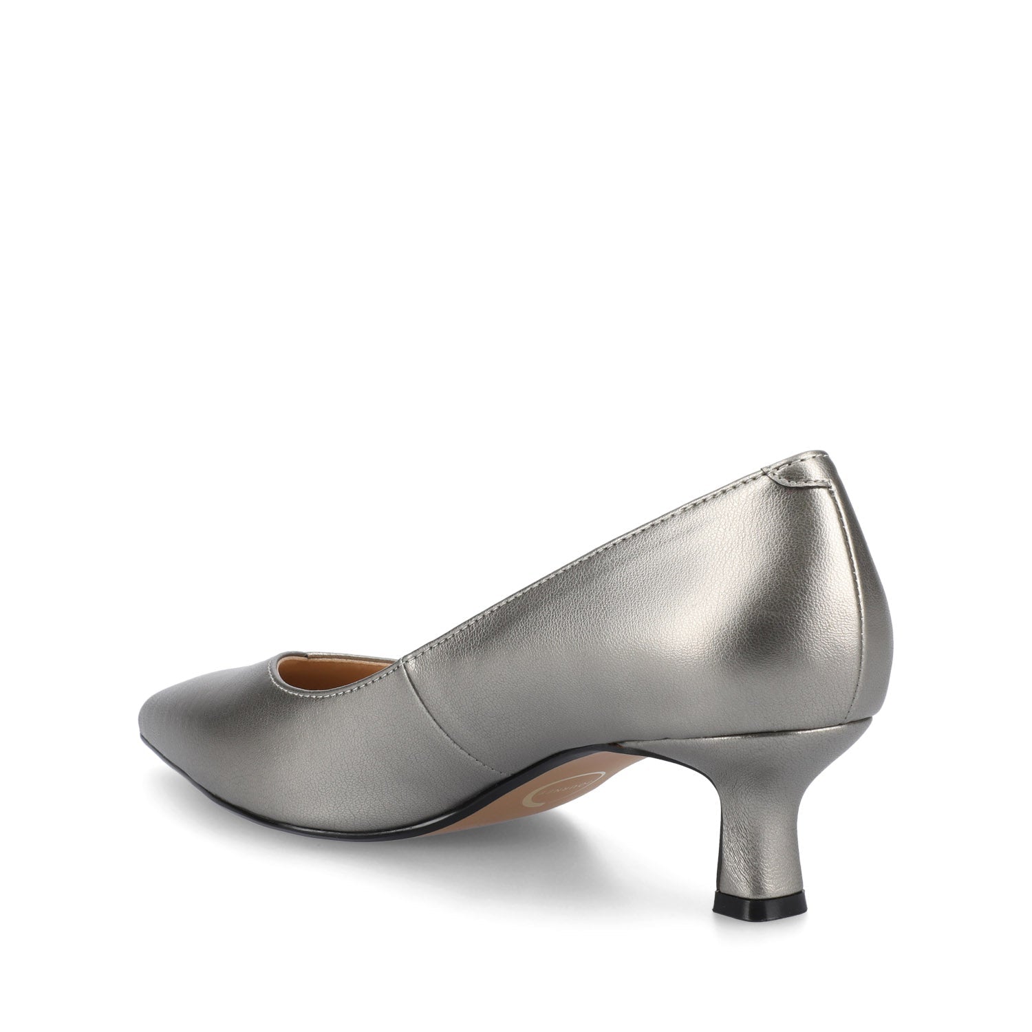 Journee PAMMIE STATEMENT KITTEN HEELS - Pewter