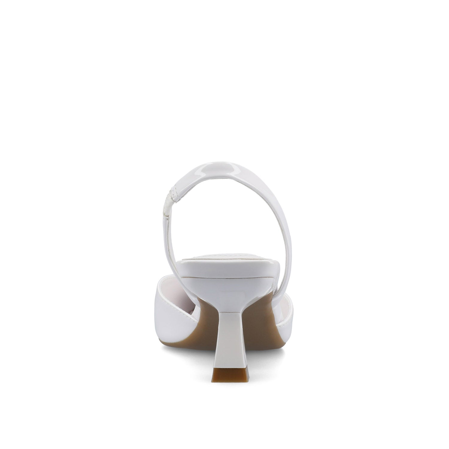 Journee FALLON SLING BACK HEELS - White