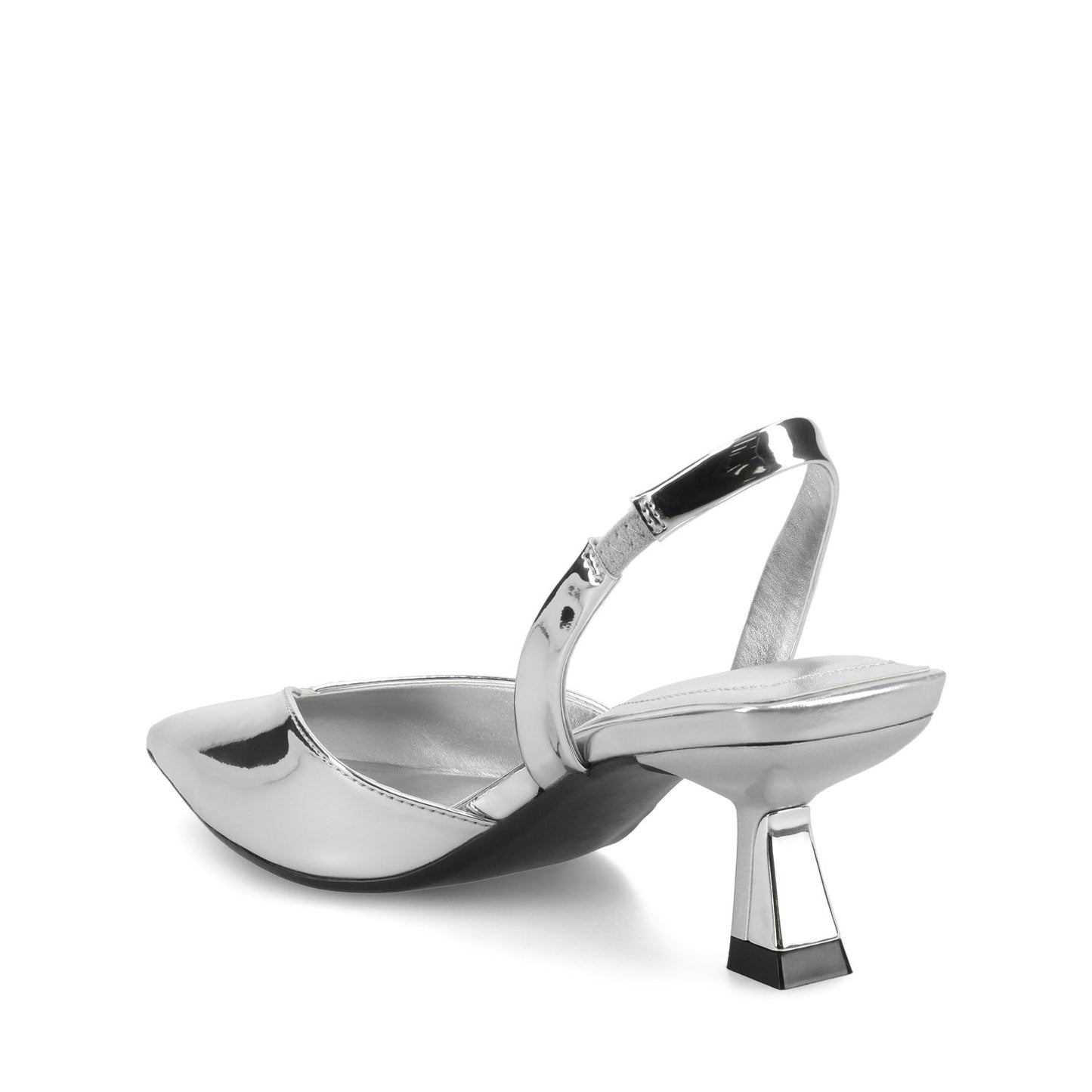 Journee FALLON SLING BACK HEELS - Silver