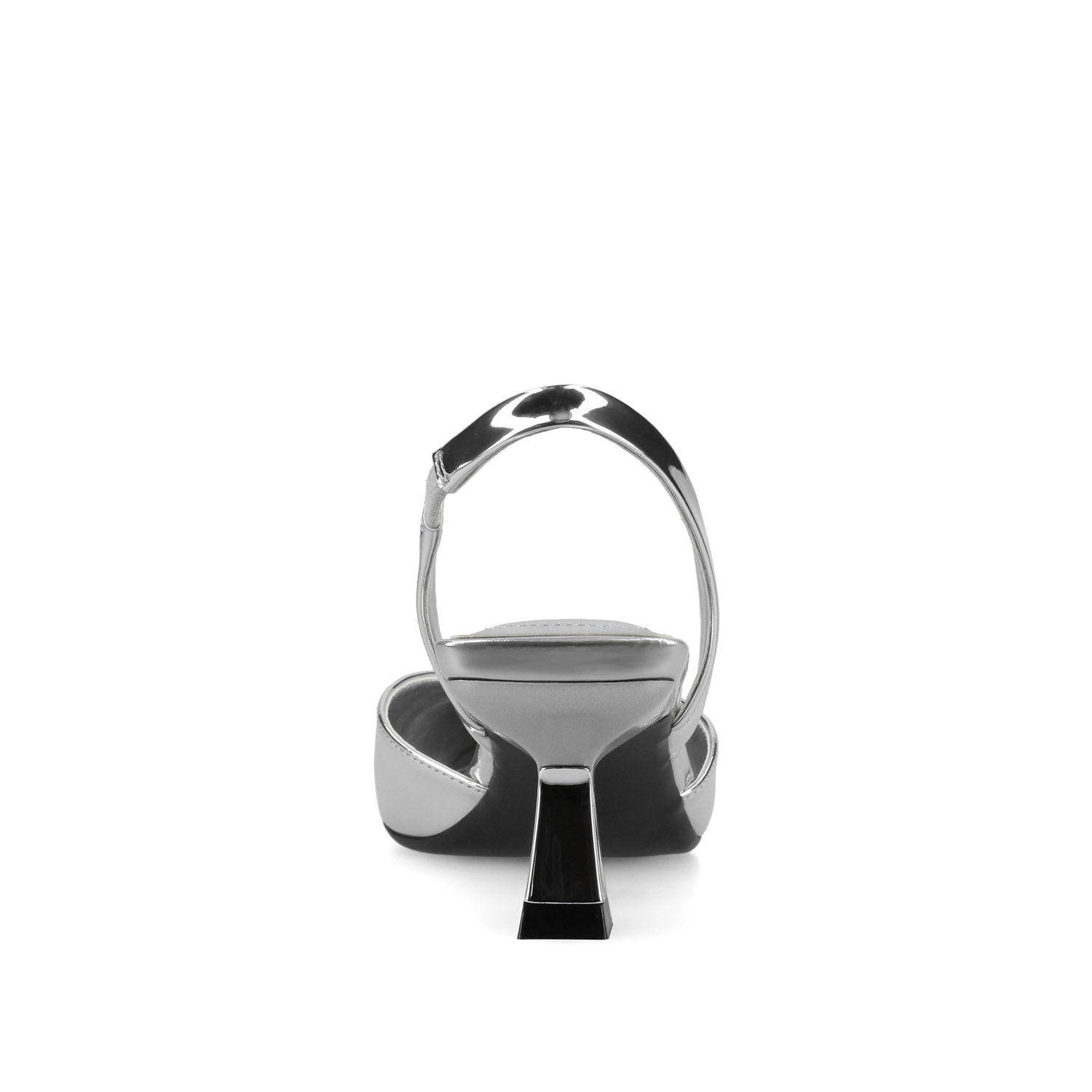 Journee FALLON SLING BACK HEELS - Silver