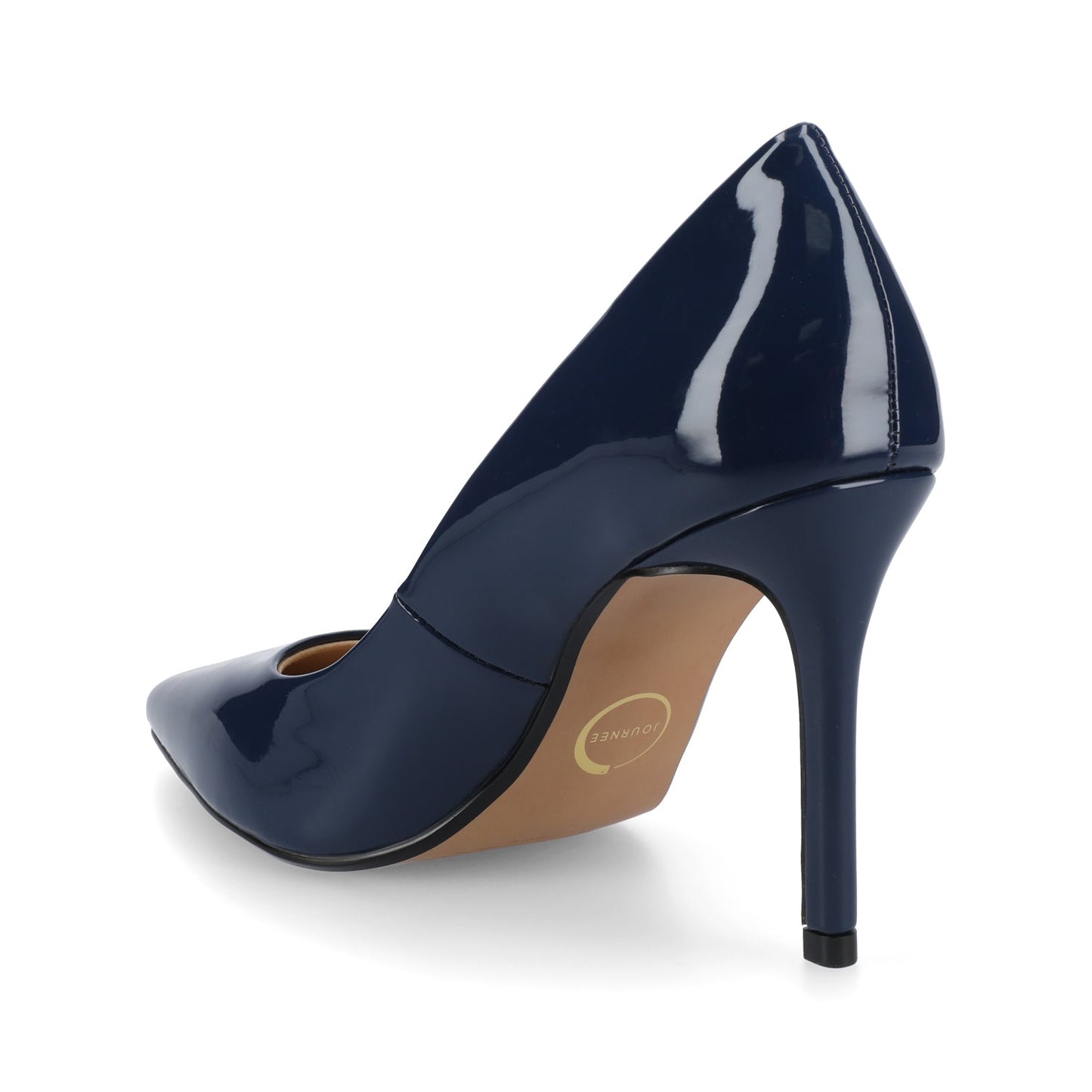 Journee VENUS STILETTO DRESS PUMP HEELS - Patent Navy