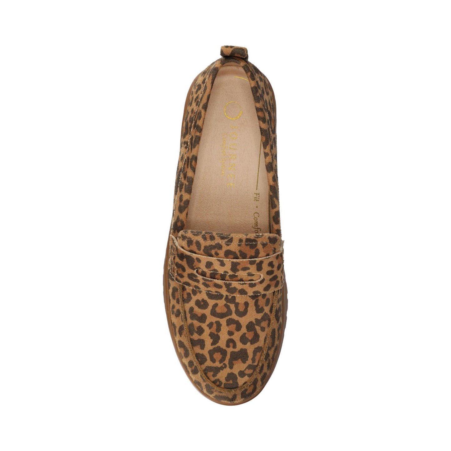 Journee TAYLA PENNY LOAFER - Leopard Camel