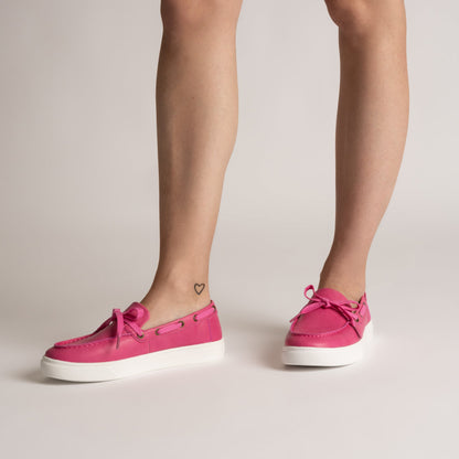 Journee ANNAMARIA SLIP ON LOAFERS - Hot Pink