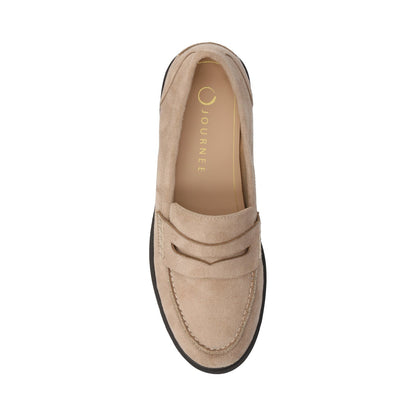 Journee BROOKS PENNY LOAFER - Taupe