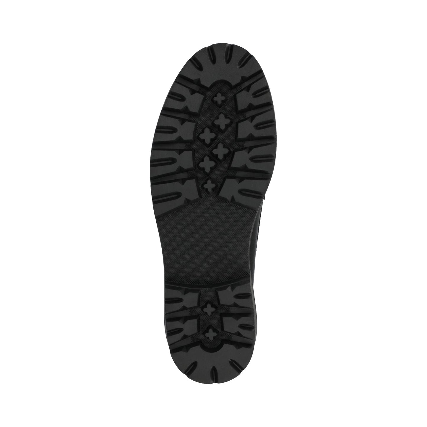 Journee ERIKA SLIP ON LOAFER - Black PU