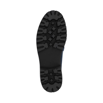 Journee JESSAMEY LOAFER FLAT - Navy Patent