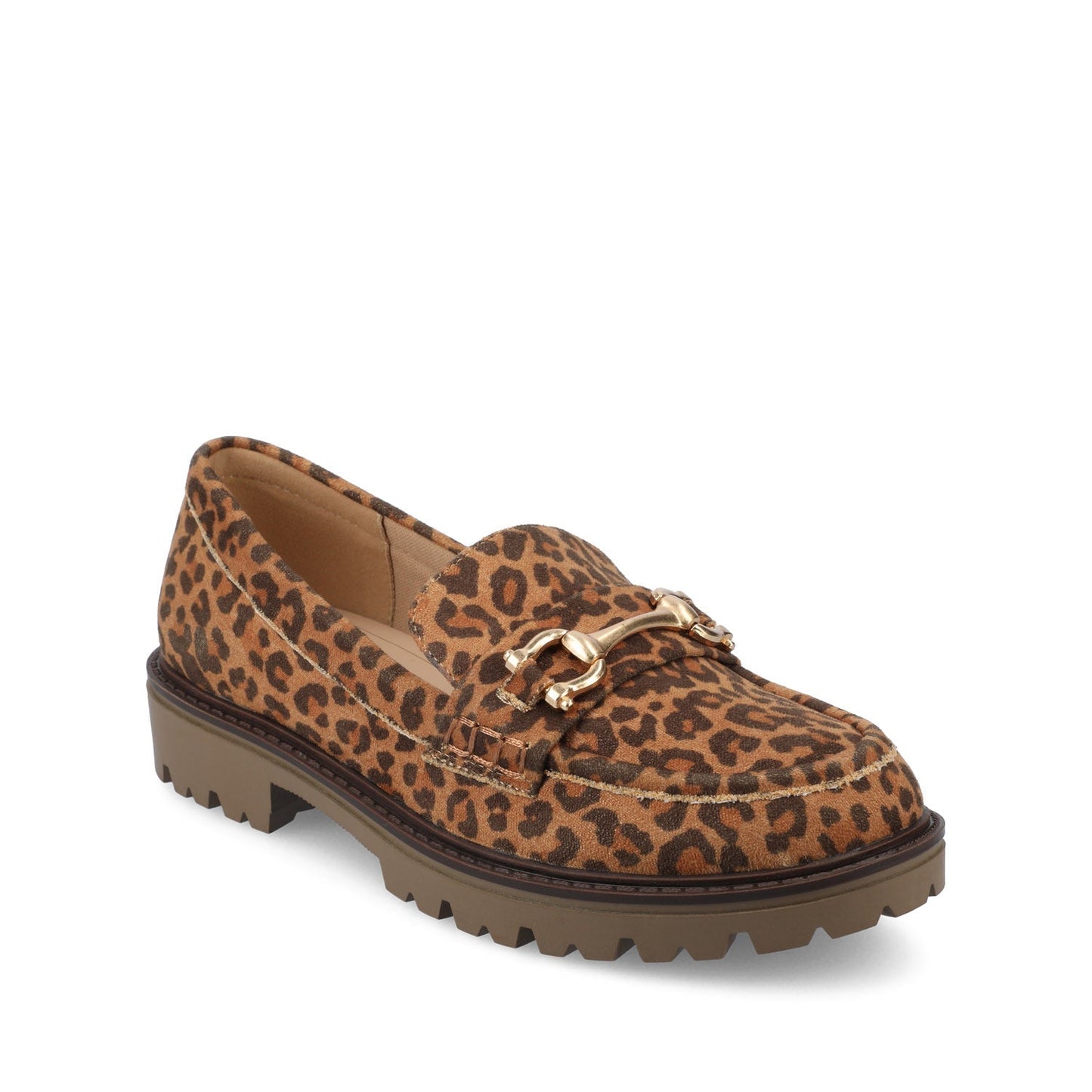 Journee JESSAMEY LOAFER FLAT - Leopard