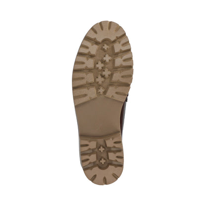 Journee JESSAMEY LOAFER FLAT - Crinkle Brown Sherpa