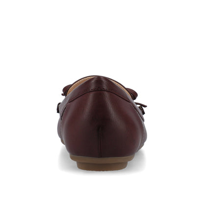 Journee NOVELLA DRIVING LOAFER - Oxblood
