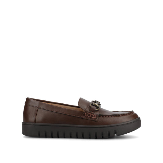 Journee KAYA BIT LOAFER - Chocolate