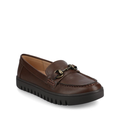 Journee KAYA BIT LOAFER - Chocolate