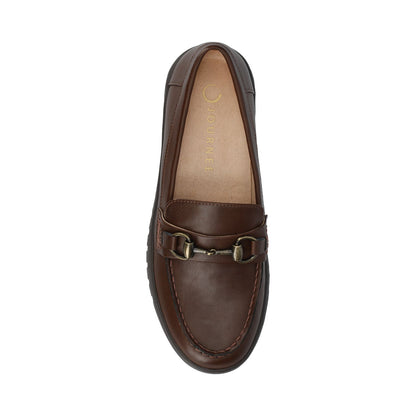 Journee KAYA BIT LOAFER - Chocolate