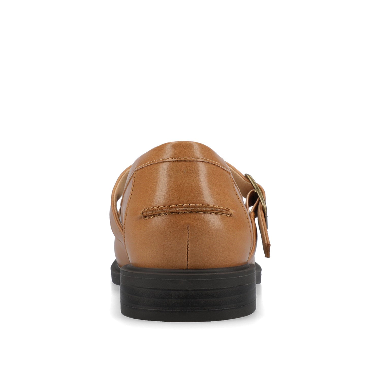 Journee CORINA T-STRAP LOAFER - Tan