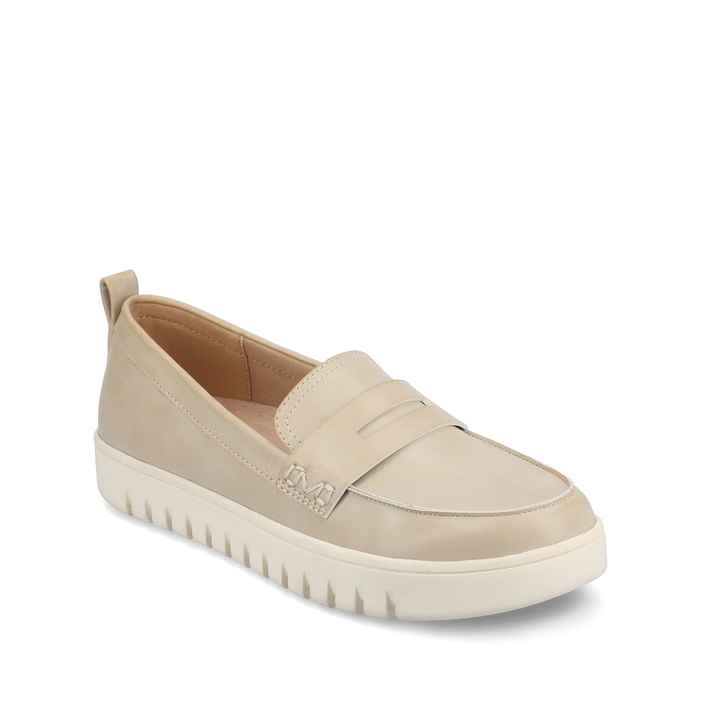 Journee TAYLA PENNY LOAFER - Beige