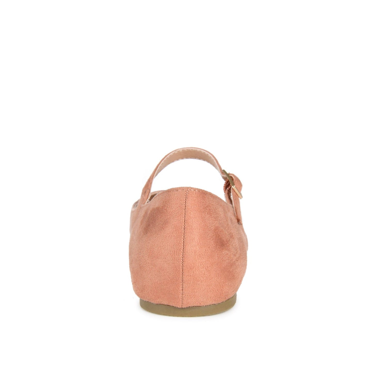 Journee CARRIE FAUX SUEDE BALLET FLATS - Rose