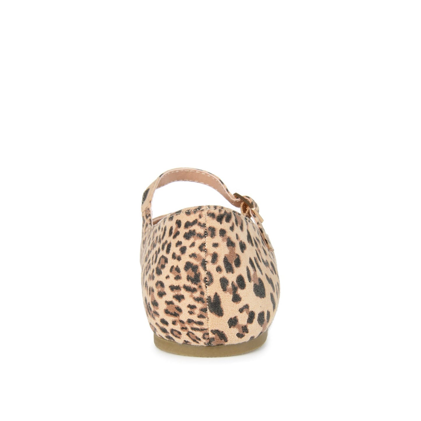 Journee CARRIE FAUX SUEDE BALLET FLATS - Leopard