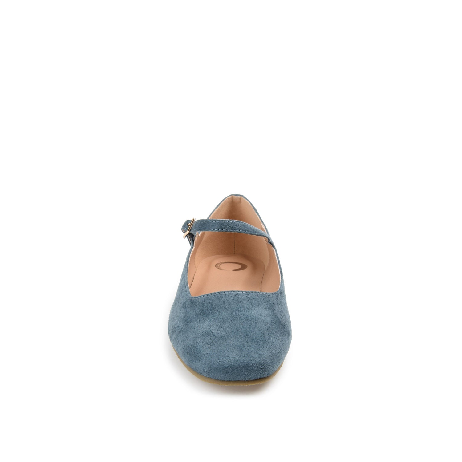 Journee CARRIE FAUX SUEDE BALLET FLATS - Blue
