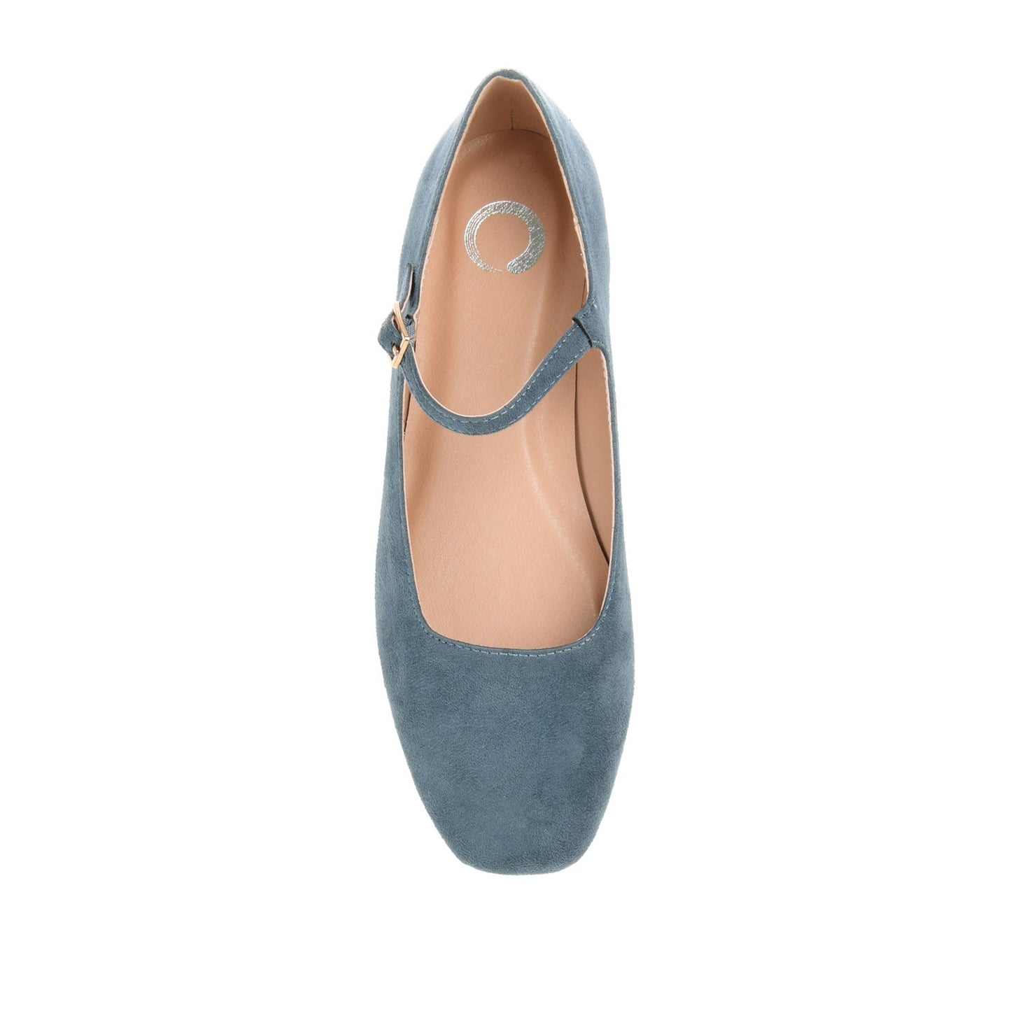 Journee CARRIE FAUX SUEDE BALLET FLATS - Blue