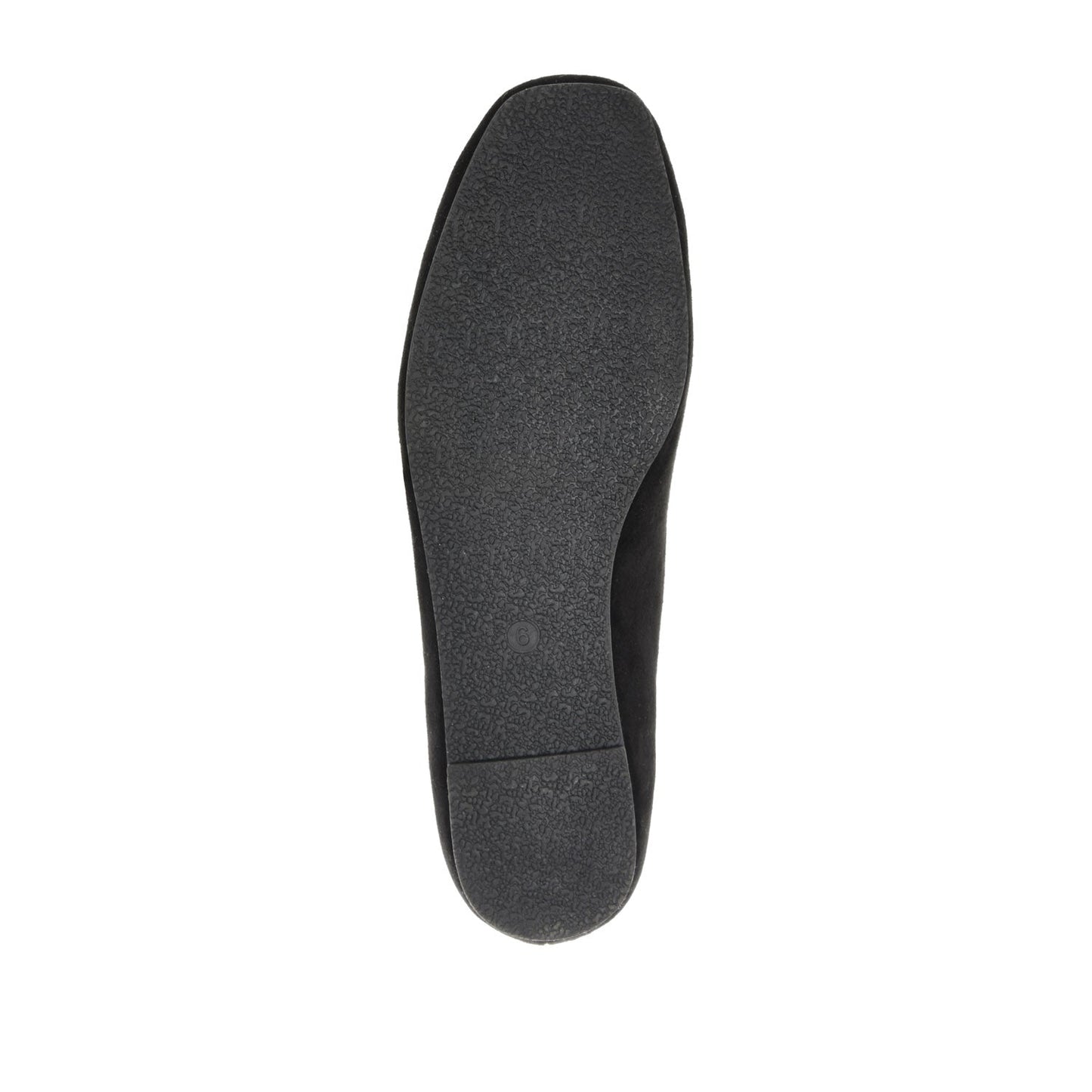 Journee CARRIE FAUX SUEDE BALLET FLATS - Black