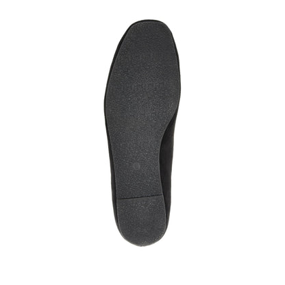 Journee CARRIE FAUX SUEDE BALLET FLATS - Black