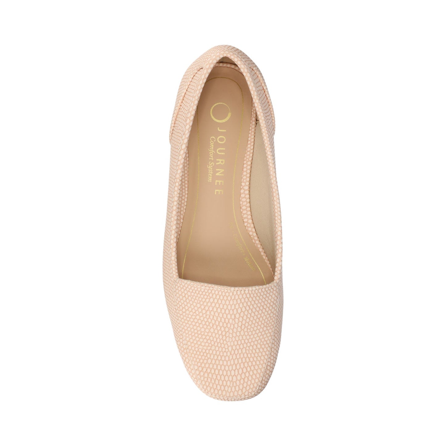 Journee NOELIA BALLET FLATS - Pink Lizard