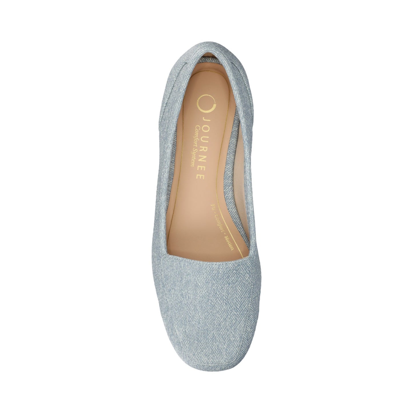 Journee NOELIA BALLET FLATS - Denim