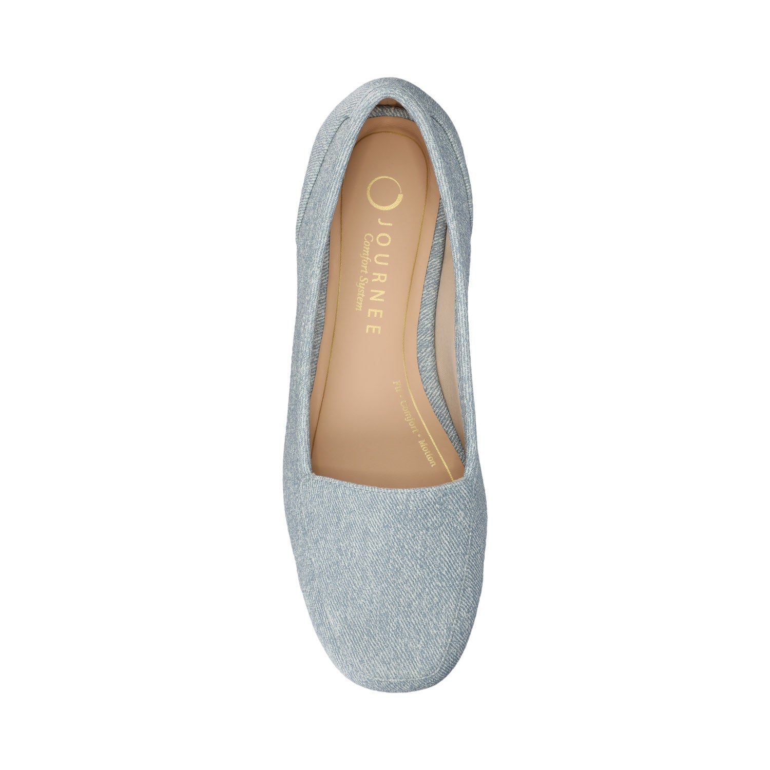 Journee NOELIA BALLET FLATS - Denim