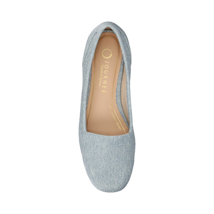 Journee NOELIA BALLET FLATS - Denim