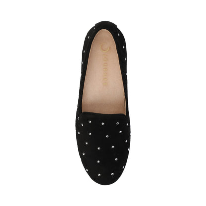 Journee ISHANI BALLET FLATS - Black Stud