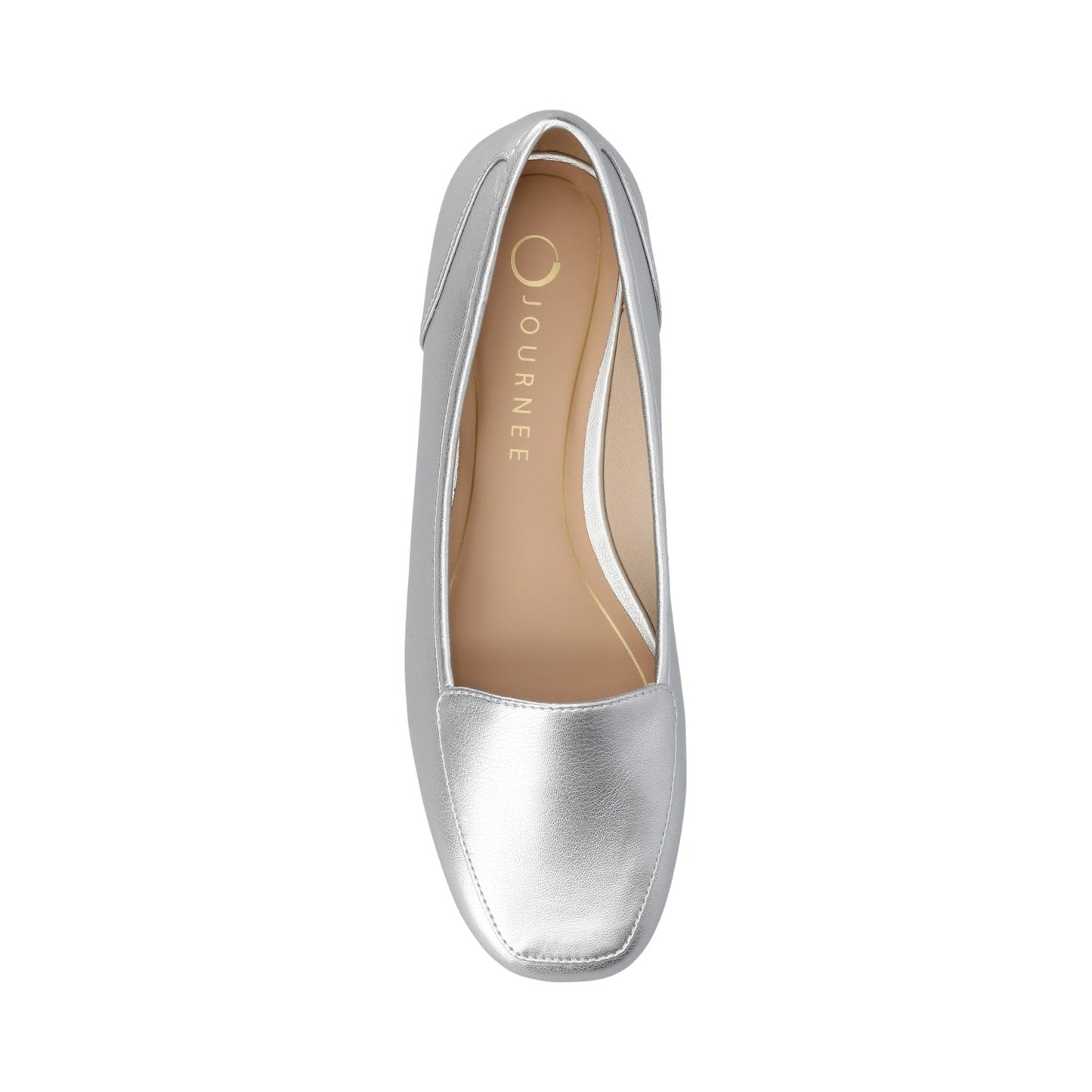 Journee NOELIA BALLET FLATS - Silver