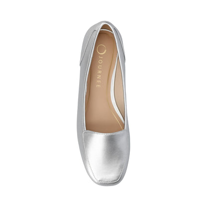 Journee NOELIA BALLET FLATS - Silver