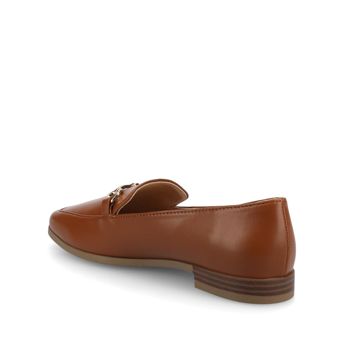 Journee LACIE SLIP ON LOAFERS - Cognac