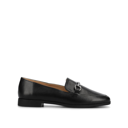 Journee LACIE SLIP ON LOAFERS - Black