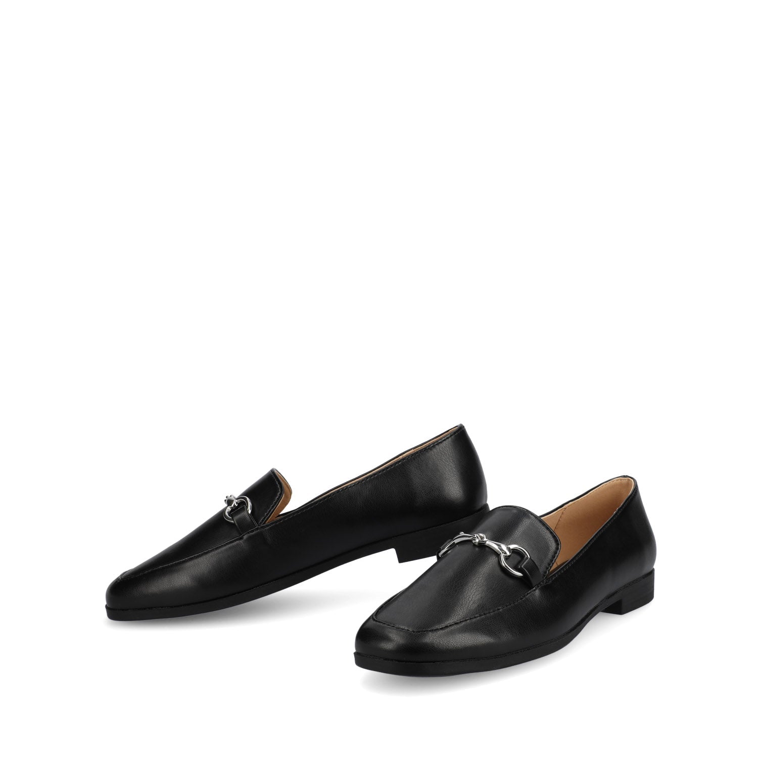 Journee LACIE SLIP ON LOAFERS - Black