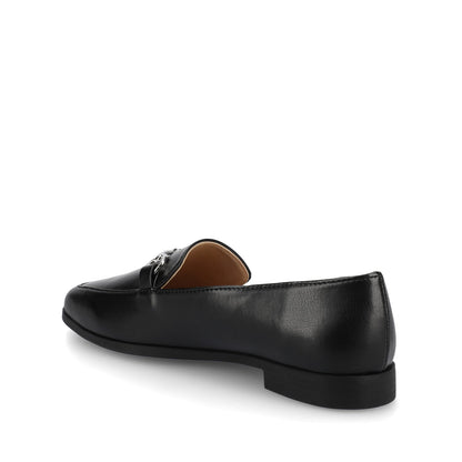 Journee LACIE SLIP ON LOAFERS - Black